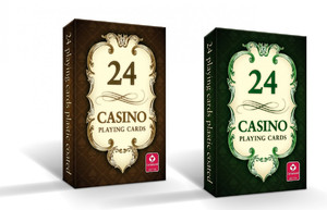 Cartamundi Casino Playing Cards 24 Cards, assorted colours, 18+