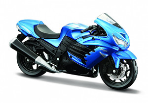 Maisto Metal Model Kawasaki Ninja ZX-14R 3+