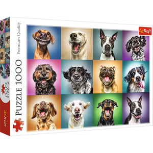 Trefl Jigsaw Puzzle Funny Dog Portraits 1000pcs 12+