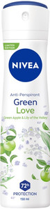 NIVEA Anti-perspirant Deodorant Spray Green Love 150ml