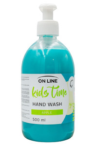 ON LINE Kids Time Hand Wash Apple 500ml