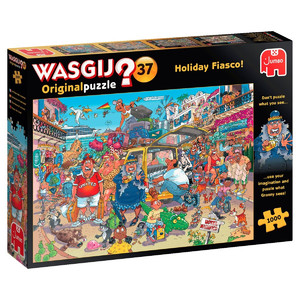 TM Toys Jigsaw Puzzle Wasgij Original Holiday Fiasco! 1000ps 12+