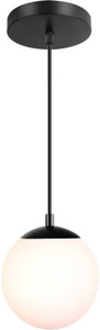 GoodHome Pendant Lamp Dorres E14 IP44, matt black