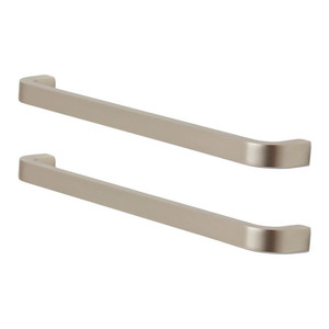 GoodHome Cabinet Handle Epazote, slim, hole spacing 19.2 cm, steel, 2 pack