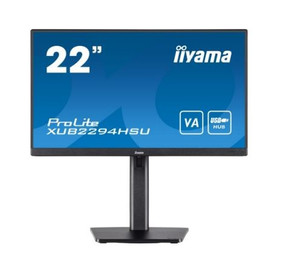 IIyama 21.5" Monitor XUB2294HSU-B2 VA FHD HDMI DP USB3.0 VESA 2x2W