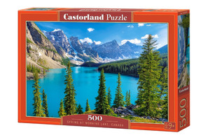Castorland Jigsaw Puzzle Spring at Moraine Lake, Canada 500pcs 9+