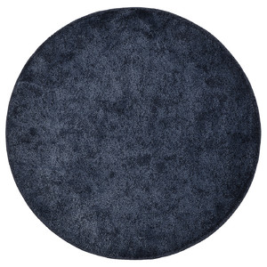 STOENSE Rug, low pile, dark blue, 130 cm