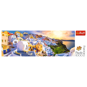 Trefl Jigsaw Puzzle Panorama Sunset in Santorini 1000pcs 10+