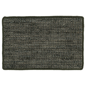 LANDBANA Doormat, dark green, 40x60 cm