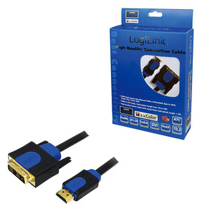LogiLink Cable HDMI to DVI, 3m