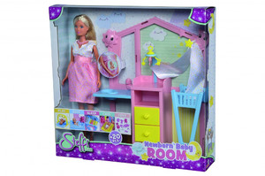 Steffi Love Doll Newborn Baby Room 3+