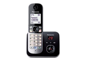 Panasonic Cordless Phone KX-TG6821 Dect, black