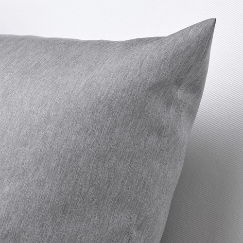 KÄRLEKSGRÄS Cushion, grey, 40x40 cm