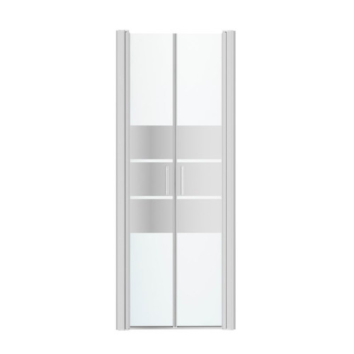 GoodHome Shower Door Beloya, 80 cm, chrome/mirror glass