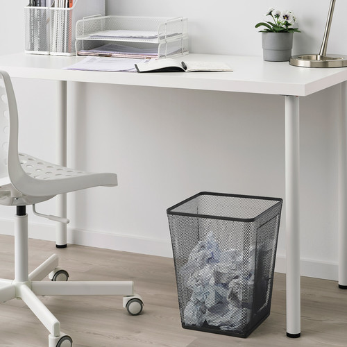 DRÖNJÖNS Wastepaper basket, black