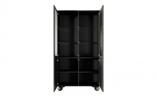 Display Cabinet Sonatia II 100cm, olive