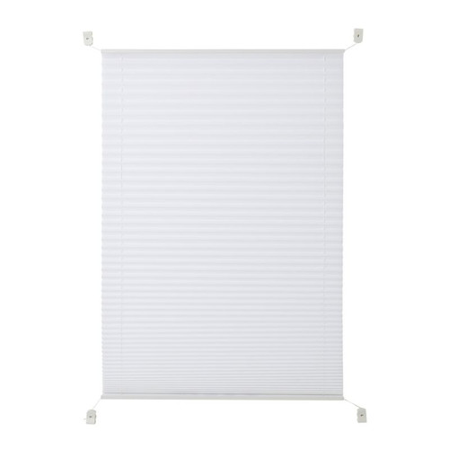 Pleated Blind Colours Caprera 57 x 150 cm, white