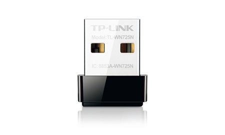 TP-Link Wireless N Nano USB Adapter USB 2.0 150Mbps WN725N