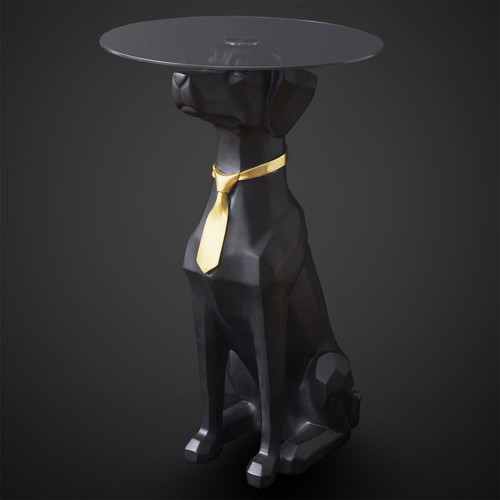 Side Table Dog Cabot, black