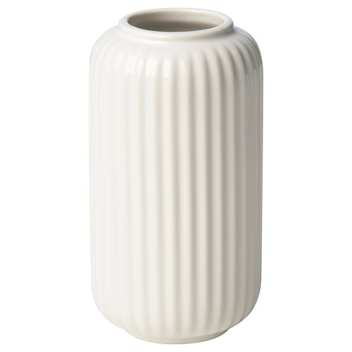 STILREN Vase, white, 12 cm