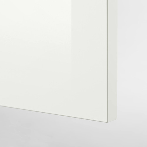 KNOXHULT Kitchen, high-gloss white, 180x61x220 cm