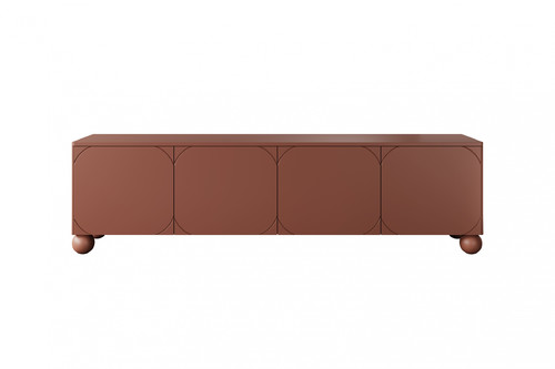 TV Cabinet Sonatia II 200 cm, burgundy