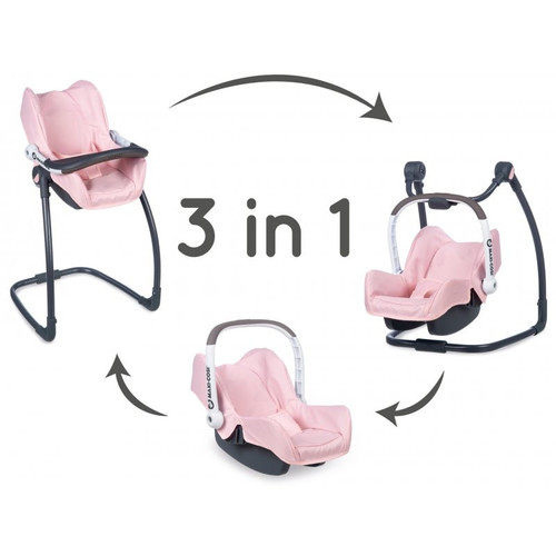 Smoby Maxi-Cosi & Quinny Baby Doll High Chair 3in1 3+