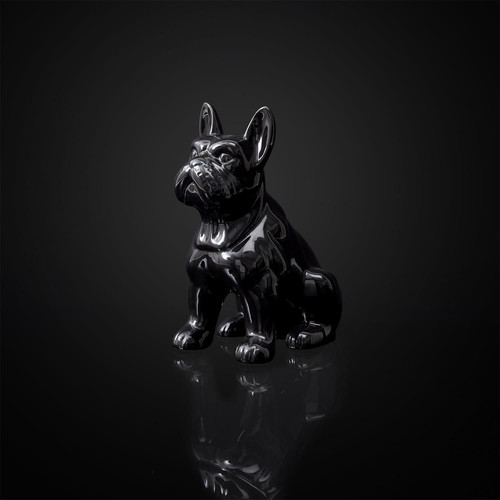 Decoration French Bulldog M, black