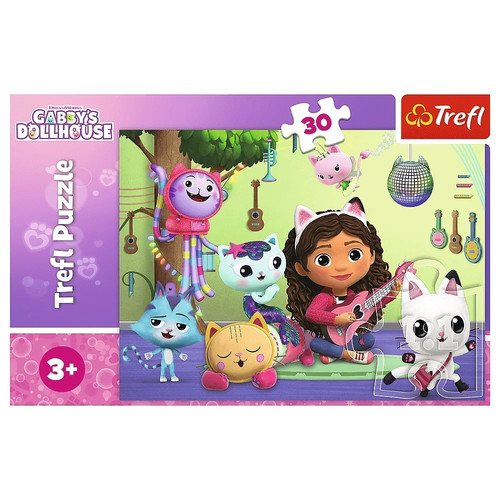 Trefl Children's Puzzle Gaby's Dollhouse 30pcs 3+