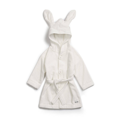 Elodie Details Children's Bathrobe - Vanilla White 1-3y