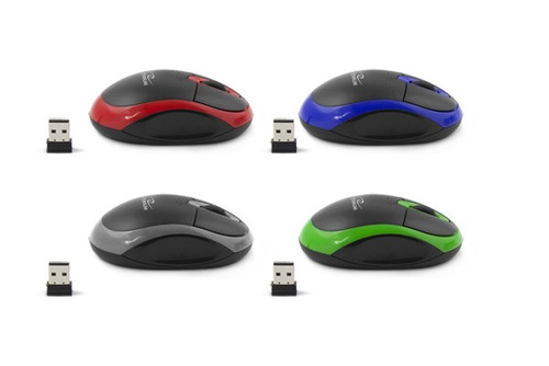 Titanum Wireless Optical Mouse  VOLTURE 3D 2.4GHz, black-green