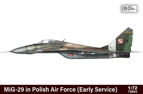 Ibg Plastic Model Kit Mig-29 in Polish Air Force Early Limited 14+