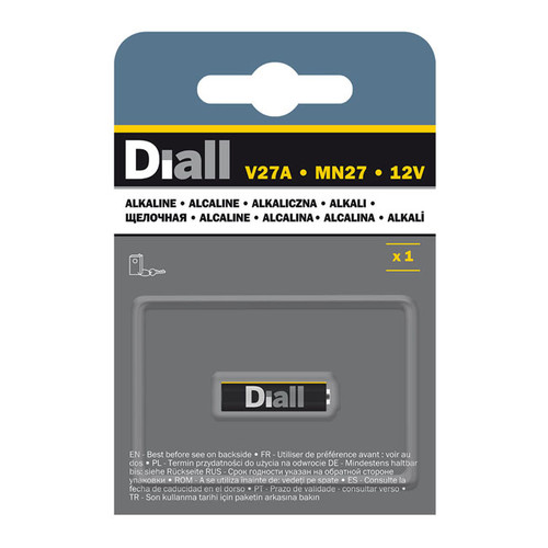 Diall Alkaline Battery V27A MN27 12V