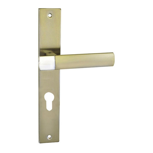 Door Handle Schaffner Gold 72mm, satin nickel/chrome