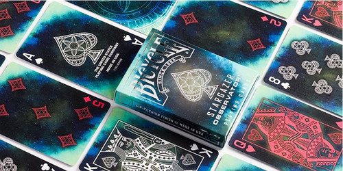 Cartamundi Stargazer Observatory Playing Cards 6+