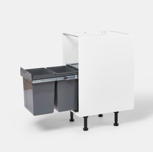 GoodHome Integrated Kitchen Pull-out Wate Sorting Bin Vigote