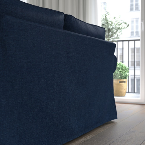 EKTORP 3-seat sofa, Kilanda dark blue