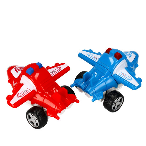 Plane - Robot 2in1 1pc, assorted colours, 3+