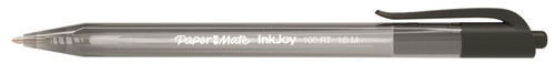 Paper Mate Retractable Ballpoint Pen InkJoy, black, 20pcs