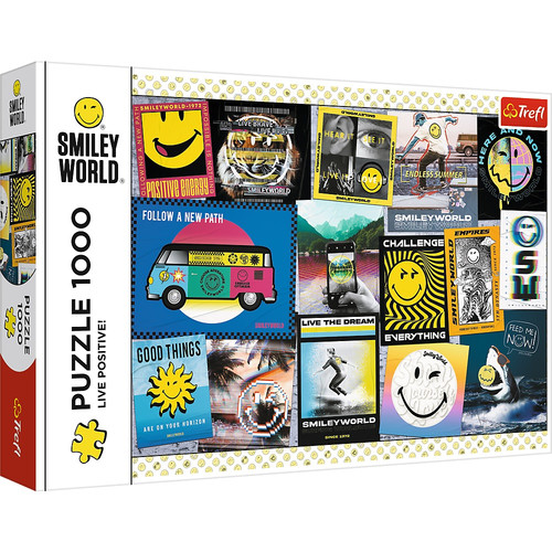 Trefl Jigsaw Puzzle Live Positive Smiley World 1000pcs 12+