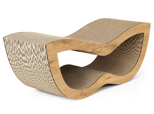 Gattino Cat Scratcher 01 Benek, oak