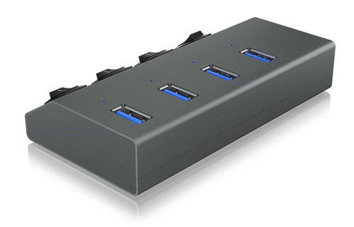 Icybox IB-HUB1405C 4-Port Hub USB 3.0