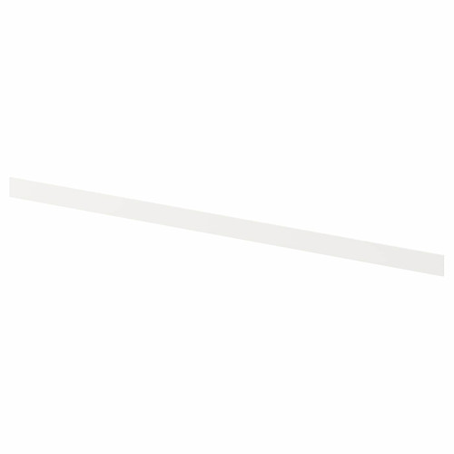 FÖRBÄTTRA Cover strip and fittings, white, 60 cm