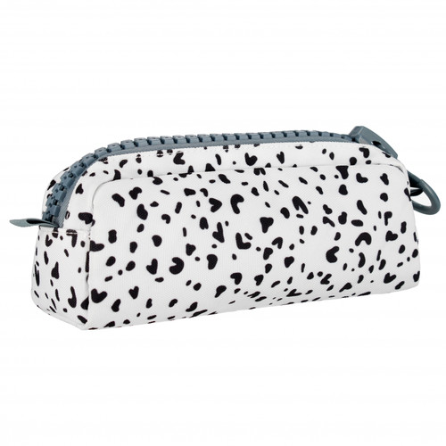 School Pencil Case Dalmatian, black & white, 1pc