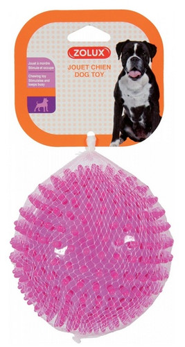 Zolux Dog Toy TPR POP Ball 13cm, pink