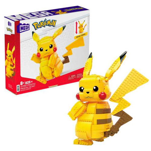 Mega Construx Pokemon Jumbo Pikachu FVK81 8+