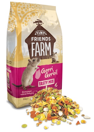 Tiny Friends Farm Gerri Gerbil Tasty Mix 850g