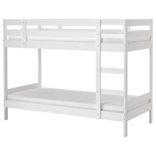 MYDAL Bunk bed frame, white, 90x200 cm