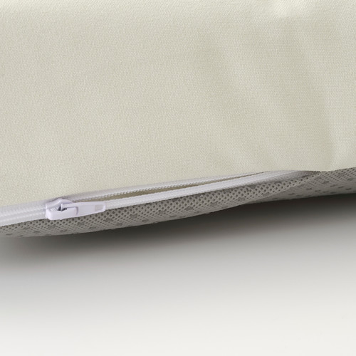 KUDDARNA Seat cushion, outdoor, beige, 62x62 cm