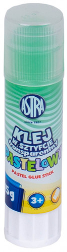 Astra Transparent Glue Stick Pastel 15g x 24pcs